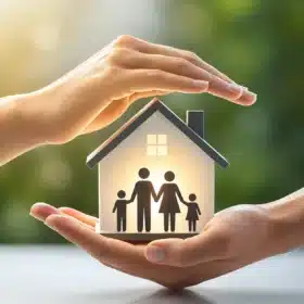 Schutz eines Hauses vor Einflüssen von außen